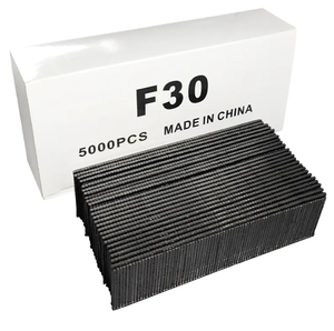 Clavos <span class=keywords><strong>de</strong></span> Hierro Galvanizado, Clavos Negros para Pistola Neumática, Clavos F10 F15 F20 F25 F30 F40 F50 T, Calibre 18 - Product Image 1