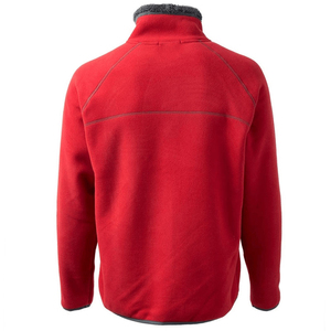 OEM Nouveau Logo personnalisé Vente en gros Fermeture éclair extérieure en polyester Veste polaire personnalisée pour hommes - Product Image 3