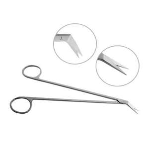 Tijeras de Cirugía Cardiovascular Anguladas de 45 Grados de Alta Calidad, 19 cm, Acero Inoxidable Alemán, Juego de Instrumentos Potts Smith - Product Image 3