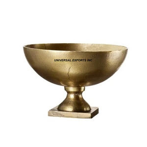 Gold Plated Aluminum <b>Chocolate</b> Bowl Nice Quality Handmade Sweet Bowl Classic Stylish <b>fancy</b> <b>Chocolate</b> Bowl - Product Image 2