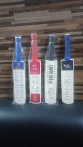 Bate de Cricket Deportivo Ligero, Miniatura, Moderno, Clásico, Tejido, con Autógrafo, Diseño Ecológico de Madera, 15 Pulgadas, Empaque Personalizado - Product Image 4