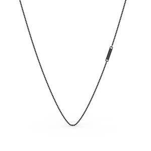 สร้อยคอโซ่ลูกปัดรูปลูกบอลสำหรับทุกเพศสวมใส่ทุกวัน - Product Image 4