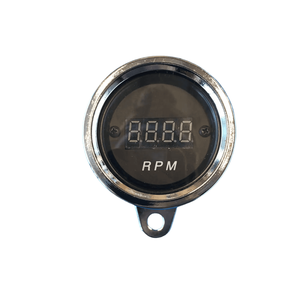Tachimetro Digitale Cromato per Moto Cafe Racer - Product Image 1
