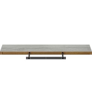 Étagères murales flottantes en bois gris traditionnel étagère de rangement murale pour la maison hôtels salon cuisine décor fabriqué en inde - Product Image 2