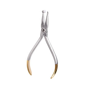 Alicates de removedor de adhesivo Dental de ortodoncia, removedor de vendaje TC de carburo de tungsteno de media manija, acero inoxidable, aprobado por CE - Product Image 5