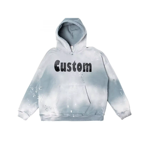 Sudadera con capucha de rizo francés de peso pesado para hombre, jersey de gran tamaño, Sudadera con capucha de algodón 100%, Color gris personalizado, el mejor precio razonable, venta 2024 - Product Image 3