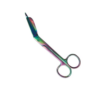 Tijeras de vendaje Knowles recubiertas de Color arcoíris Tijeras de vendaje de yeso Knowles médicas de acero inoxidable - Product Image 6