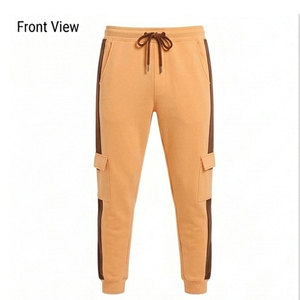 Nouveau design – Pantalon de survêtement décontracté pour homme avec cordon de serrage et poches latérales – Pantalon de survêtement premium léger en maille - Product Image 1