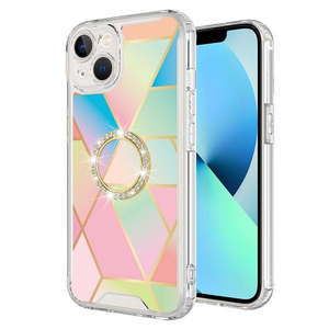เคส iPhone 17 2025 พรีเมียม ดีไซน์วงแหวน IMD พร้อมขาตั้ง # 4 - Product Image 1
