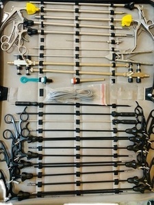 Juego de instrumentos quirúrgicos manuales de acero inoxidable Laproscópico completo con certificación CE Base general de base de instrumentos quirúrgicos - Product Image 5