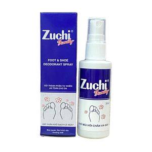 ZUCHI Fresh Step Spray Désodorisant Chaussures aux Herbes Séchage Rapide Anti-Odeur Soin Botanique Fraîcheur Instantanée Parfum Naturel Léger Bleu - Product Image 4