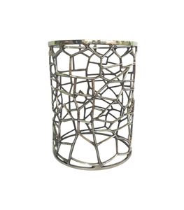 Table d'appoint en verre transparent, - Product Image 5