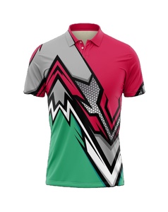 Chemise de course conçue sur mesure pour les amateurs de conduite automobile Tissu polyester respirant à séchage rapide Vêtements de sport professionnels - Product Image 1