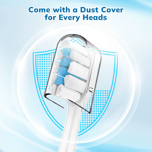 Lot de 10 têtes de brosse à dents de rechange de qualité supérieure pour brosses à dents électriques, idéal pour la maison et l'hôtellerie - Product Image 6