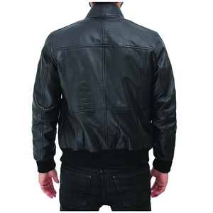 Chaqueta de cuero para hombre, chaqueta de cuero PU para hombre, locomotora de gran tamaño, cortavientos para exteriores, chaqueta para hombre, chaqueta para hombre - Product Image 4