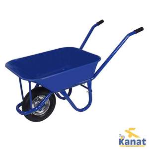 Carretilla de construcción B2B Kanat, capacidad de 150kg, buje de neumáticos sin cámara, bandeja de Metal de 335x7 y 1,00mm para trabajo al aire libre - Product Image 4