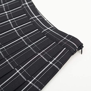 Jupe de tennis grande taille avec short et poche pour femmes Mini jupe d'été pour femmes Jupe extensible fluide Gym Sport Outfit - Product Image 3