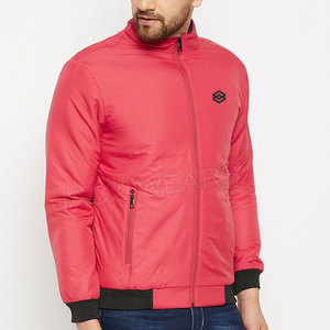 Chaqueta Bomber de Invierno Unisex de Tallas Grandes, Estilo Varsity, con Cuello Alto, Cierre Frontal con Cremallera Personalizada, Estilo Urbano, en Satén - Product Image 2
