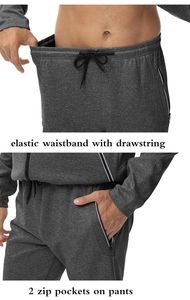 Nouveauté hommes survêtement haute qualité coton 100% vente en gros Jogging et Sport ensemble bas prix respirant pas cher prix 2025 - Product Image 6