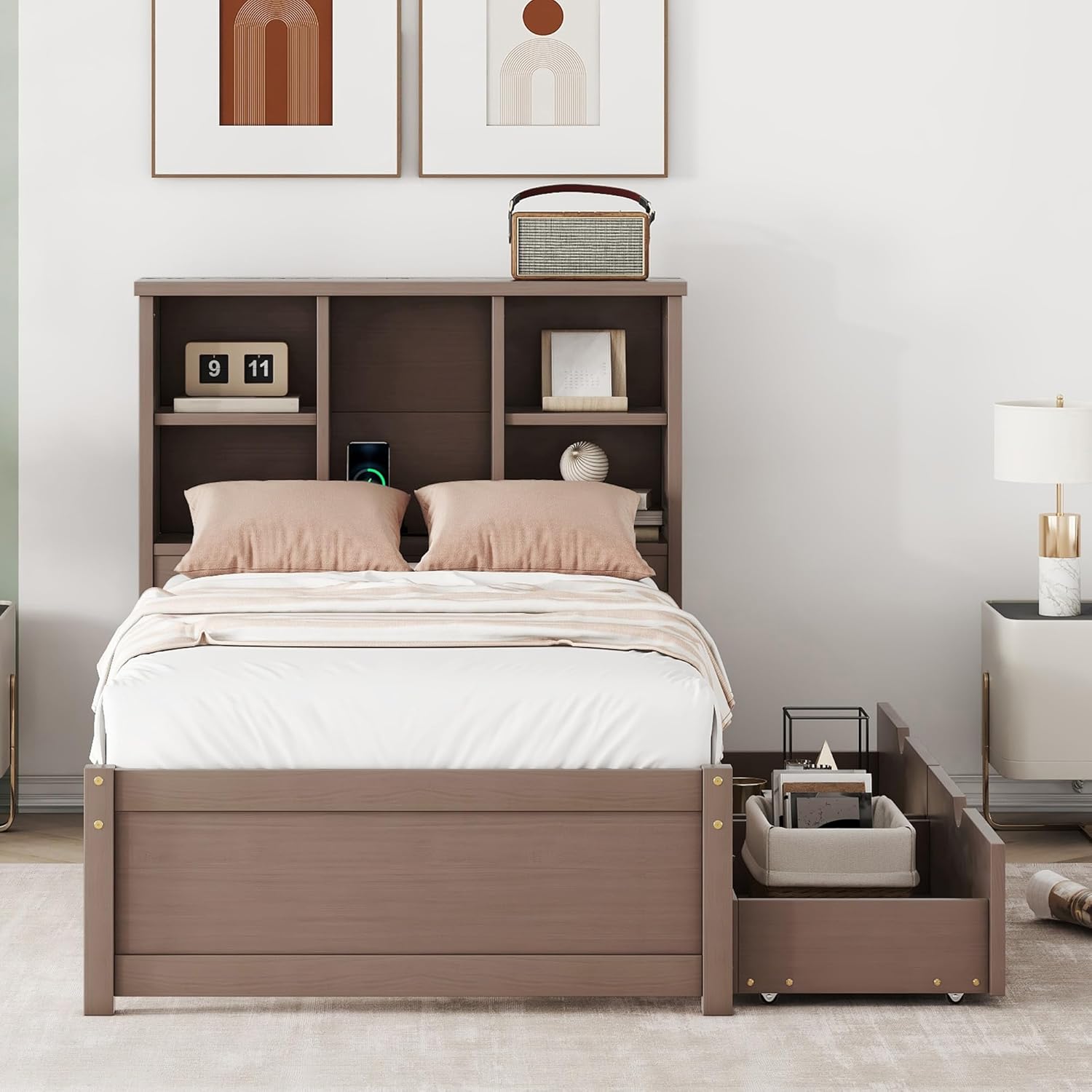 bedroom modern wooden