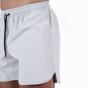 Shorts pour hommes 100% coton avec logo personnalisé Style streetwear Solide Athlétique Course à pied Impression d'écran Shorts de sport pour hommes - Product Image 3