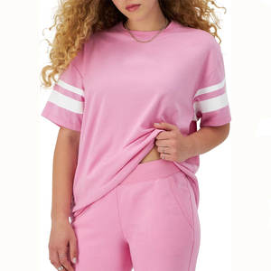 Blank Cotton Street Wear Tshirt Oversized Drop Shoulder <b>T</b>-<b>shirt</b> Custom High Quality Printing Heavy Weight <b>T</b> <b>Shirt</b> For <b>Womens</b> - Product Image 5