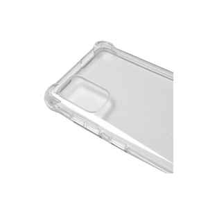 Coque JoieCreatif pour Samsung Galaxy A71 Plus, protection d'appareil photo en silicone antichoc Nitro, transparente/blanche - Product Image 3