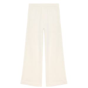 Pantalones de Oficina para Mujer, de Lona, de Alta Calidad, Sólidos, Largos, Antiarrugas, Transpirables, Elegantes, de Pierna Ancha, Casuales, 100% Algodón - Product Image 1