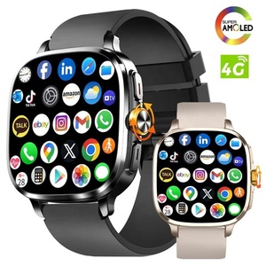 Reloj Inteligente Android 4G para Viajes al Aire Libre, Pantalla <span class=keywords><strong>Super</strong></span> AMOLED, Tarjeta SIM, Llamadas Independientes, Venta al por Mayor, Reloj Inteligente S7 de Lujo - Product Image 4