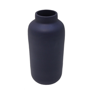 Florero de diseño tradicional, artesanía creativa para la decoración de la sala de estar del hogar, jarrón de arreglo floral de Color negro - Product Image 2