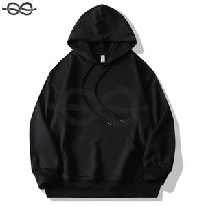 Sweat à capuche léger pour homme avec poche, blanc, épaules tombantes, sublimation premium vierge pour impression personnalisée, commandes en gros - Product Image 5