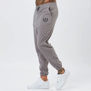 Nouveauté Pantalon de survêtement lourd pour hommes, impression et broderie personnalisées de haute qualité, pantalon de survêtement en polaire, vente en gros - Product Image 3