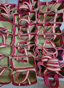 Vietnamien personnalisé Logo gravé peint sac de paille pour les femmes chaud été événement cadeau 2025 sacs fourre-tout promotionnels de Vietchoice - Product Image 6