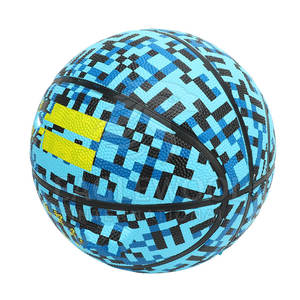 Ballon de basket en PU de haute qualité, tendance et très vendu, avec couleur et tailles personnalisées 5 et 6 - Nouveauté - Product Image 1