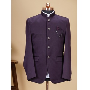 Costume deux pièces de qualité supérieure en marron pour homme, pour le travail de bureau, les réunions d'affaires, les mariages, disponible à un prix abordable en provenance d'Inde - Product Image 1