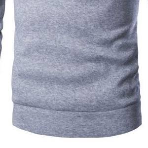 Chemise pour homme 100% coton avec col roulé, taille personnalisée, respirante et écologique, vente en gros disponible en tailles adultes - Product Image 4