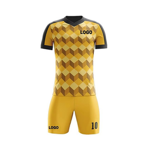 Kits de football personnalisés Uniforme d'entraînement de football pour maillot de football avec logo brodé unisexe KIT de FOOTBA - Product Image 5