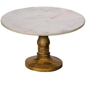 ถาดเสิร์ฟขนมหวานไม้ตกแต่งสไตล์โดดเด่น รูปทรงตามสั่ง สำหรับใช้ในโรงแรม  ผิวสัมผัสลายไม้วอลนัท - Product Image 6