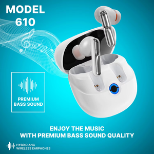 Audífonos Inalámbricos Kyptec 610 Híbridos con ANC, Sonido Envolvente y Nítido, Cancelación de Ruido con Ajuste Suave y Cómodo - Product Image 6