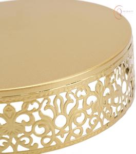 Base para Pastel de Metal Premium con Superficie Pulida Lisa, Perfecta para Exhibiciones de Repostería Profesional y Casera - Product Image 6