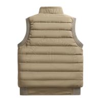 Gilet sans manches personnalisé pour homme en toile, séchage rapide, respirant, style décontracté élégant, fabrication usine, nouvelle arrivée