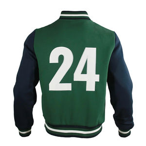 Tendance nouvelle veste Varisty chaude d'hiver en gros pour hommes et vêtements de sport à col rond veste de Baseball universitaire approvisionnement direct - Product Image 2