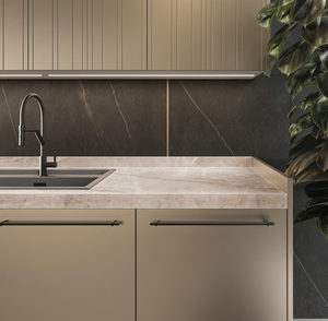 Meubles de cuisine italiens de luxe haut de gamme 100% fabriqués en Italie, designs d'îlots de cuisine modulaires en bois personnalisés - Product Image 4