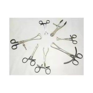 Pinzas de Reducción de Huesos de Acero, Instrumentos Quirúrgicos Ortopédicos de Bloqueo, 7 Piezas, Aprobadas por CE e ISO, para Uso Hospitalario, SurgiRight - Product Image 1