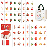 Jeu de Mahjong Escape en Bord de Mer personnalisable pour le festival de Noël, tuiles TK de 38 mm, 65 tuiles