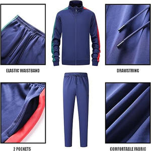Ensembles de survêtement pour hommes Jogging hommes survêtement vêtements d'entraînement hommes ensemble Cool Streetwear sur mesure par robe de sport - Product Image 5