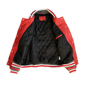 แจ็กเก็ตบอมเบอร์ไรเดอร์ที่สะดวกสบายสำหรับผู้ชายที่มีคุณสมบัติกันลมและใส่สบาย - Product Image 5