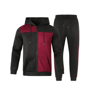 ชุดวอร์มผ้าฝ้าย100% มีฮู้ดระบายอากาศได้ดีน้ำหนักเบาเสื้อผ้าลำลองสำหรับฤดูหนาว - Product Image 1