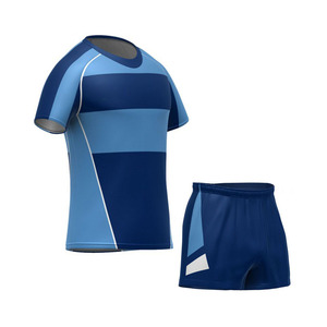 Nouveau maillot et short de rugby de conception personnalisée pour les équipes de club uniformes de football à la mode - Product Image 2