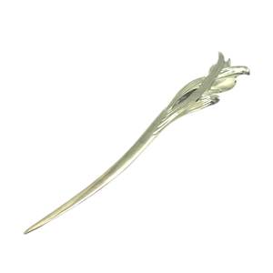 Abrebotellas de plata y METAL con diseño FLORAL, Abrebotellas de regalo, papelería decorativa - Product Image 2